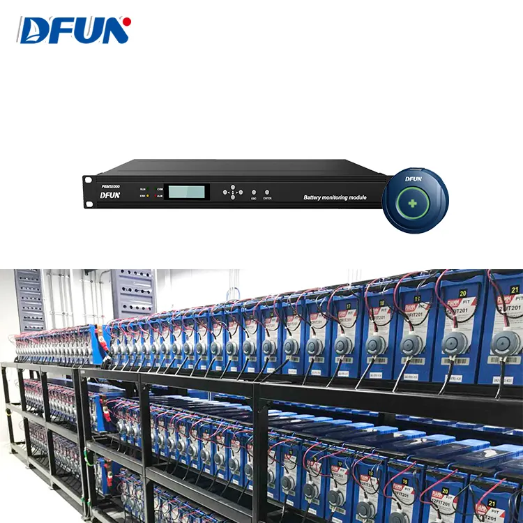 DFUN Battery Monitor System Email and SMS Alarm 365 Monitoring Battery Health