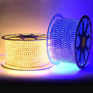 Uzaktan kumanda smd 5050 100 metre CE ROHS smd 2835 5050 5630 led şerit ışık 120 V 220 V + priz - Product Image 1