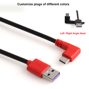 USB erkek Typc c dik açı erkek Usb kablosu Usb c hızlı şarj aleti kablosu - Product Image 4