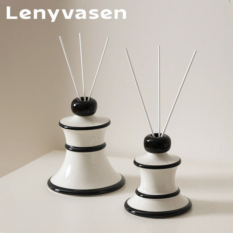 Vintage-style waist-cinching aromatherapy bottles-2 pcs-large +