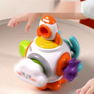 PT toptan bebek erken eğitim küp Montessori duyusal oyuncaklar bebekler için 1-3-seyahat faaliyetleri meşgul kurulu küp - Product Image 4