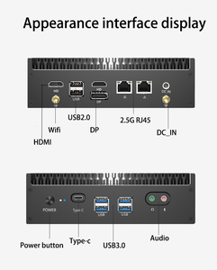 Fanless Mini PC12th Gen Core 1215U I5 I7 Processor Barebone <strong>System</strong> HD+DP+<strong>Type</strong>-c Linux/Win11pro Desktop Mini Pc <strong>Computer</strong> Gamer - Product Image 4