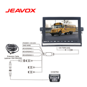 Semi-Trucks 7 Inch <strong>Backup</strong> <strong>Camera</strong> System Vehicle HD Rear View Monitoring Solution IP69K Reversing <strong>Camera</strong> <strong>With</strong> Rear View Monitor - Product Image 3