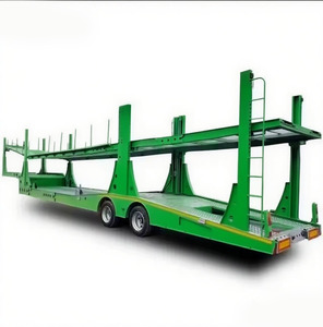 High-Capacity 2 Axle <strong>Double</strong> Deck Carrier with Hydraulic Lift System and 6 Vehicle Capacity for Dealerships - Product Image 3