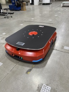 Robot AGV de almacén 1TON | Vehículo guiado automatizado resistente para un manejo eficiente de materiales - Product Image 3