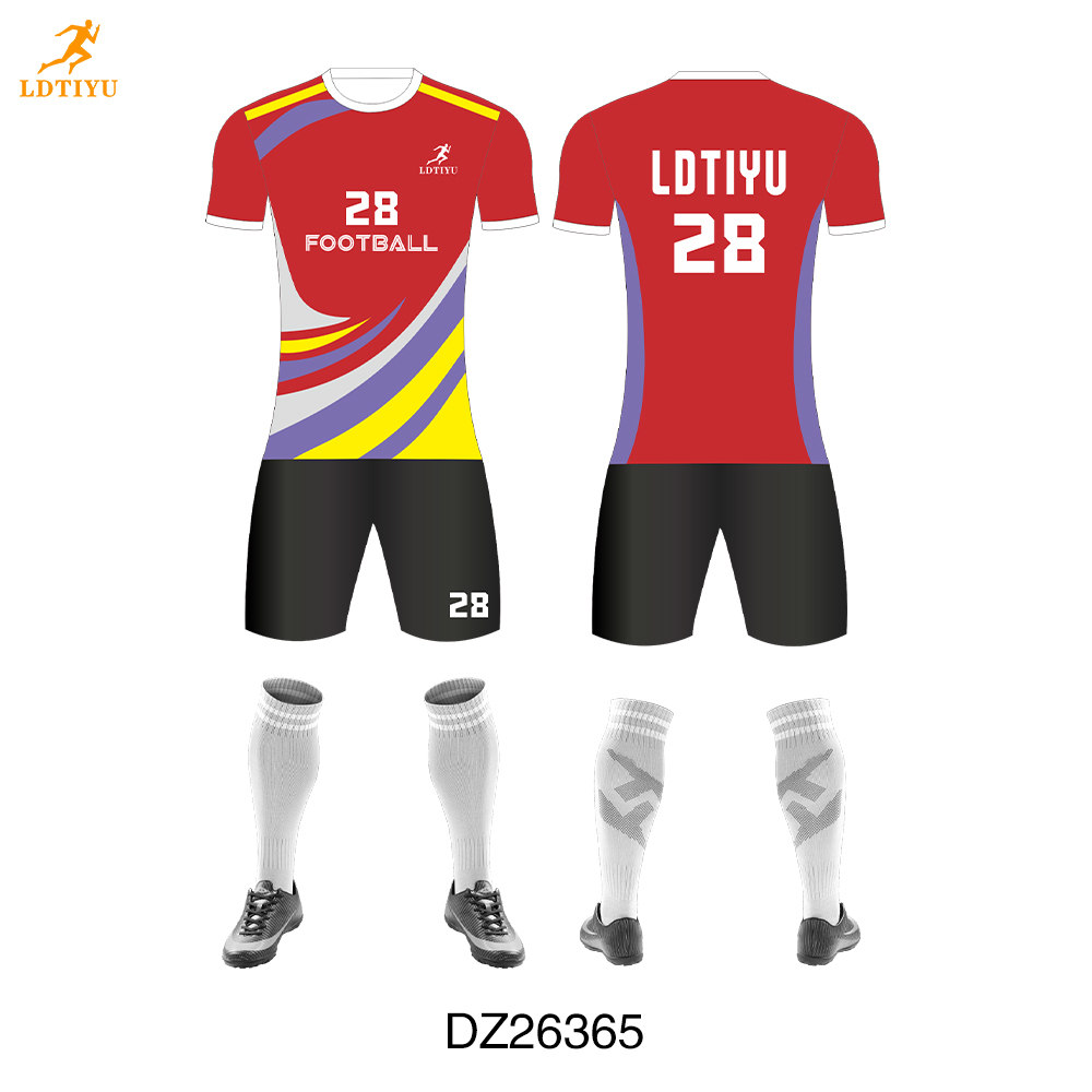 Ropa de fútbol que absorbe la humedad