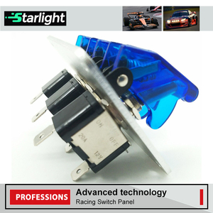 レーシングカーイグニッションスターター12VプッシュボタンスイッチLEDインジケータ付きクイックスタートトラック & RV用 - Product Image 4