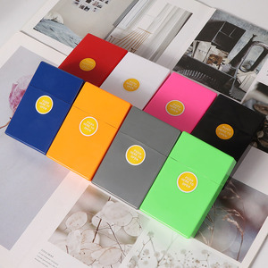 Erliao nhựa 20 cái thuốc Lá Trường hợp mới đầy màu sắc thuốc Lá Trường hợp bán buôn Hộp Thuốc Lá nóng bán Hộp Thuốc Lá - Product Image 3