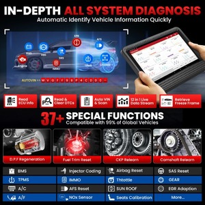 2025 profesyonel X431 V Pro 8 inç araç teşhis aracı Obd2 tarayıcı tam sistem 37 sıfırlar Ecu kodlama aktif testi 2 yıl - Product Image 4