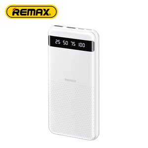 REMAX-Banco de energía Hintom DE CARGA RÁPIDA, dispositivo móvil de doble salida USB tipo C, Micro USB, 2.4A, 10000mAh, ultradelgado, portátil, tipo C - Product Image 6