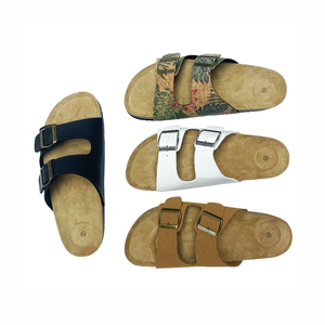 2026 Trend Vrouwen Kurk Softy Sandalen Platte Slippers Voor Dames Heren Kurk Sandalen Groothandel Birken Schoenen - Product Image 1