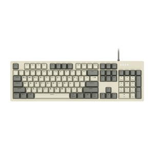 K517レトロゲーミングキーボードGTMXスイッチレトロカラーABSダブルインジェクションステップ彫刻2チェリースタビライザー104 RGBキー新品 - Product Image 4