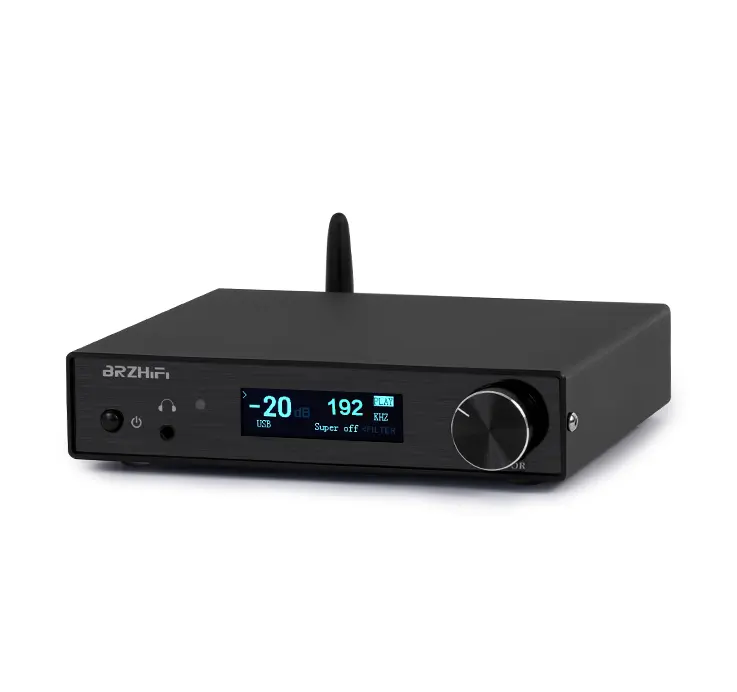 BRZHIFI SU12 Dual AK4493S decoder audio digitale dac hifi BT5.1 computer decodifica rigida usb dsd512