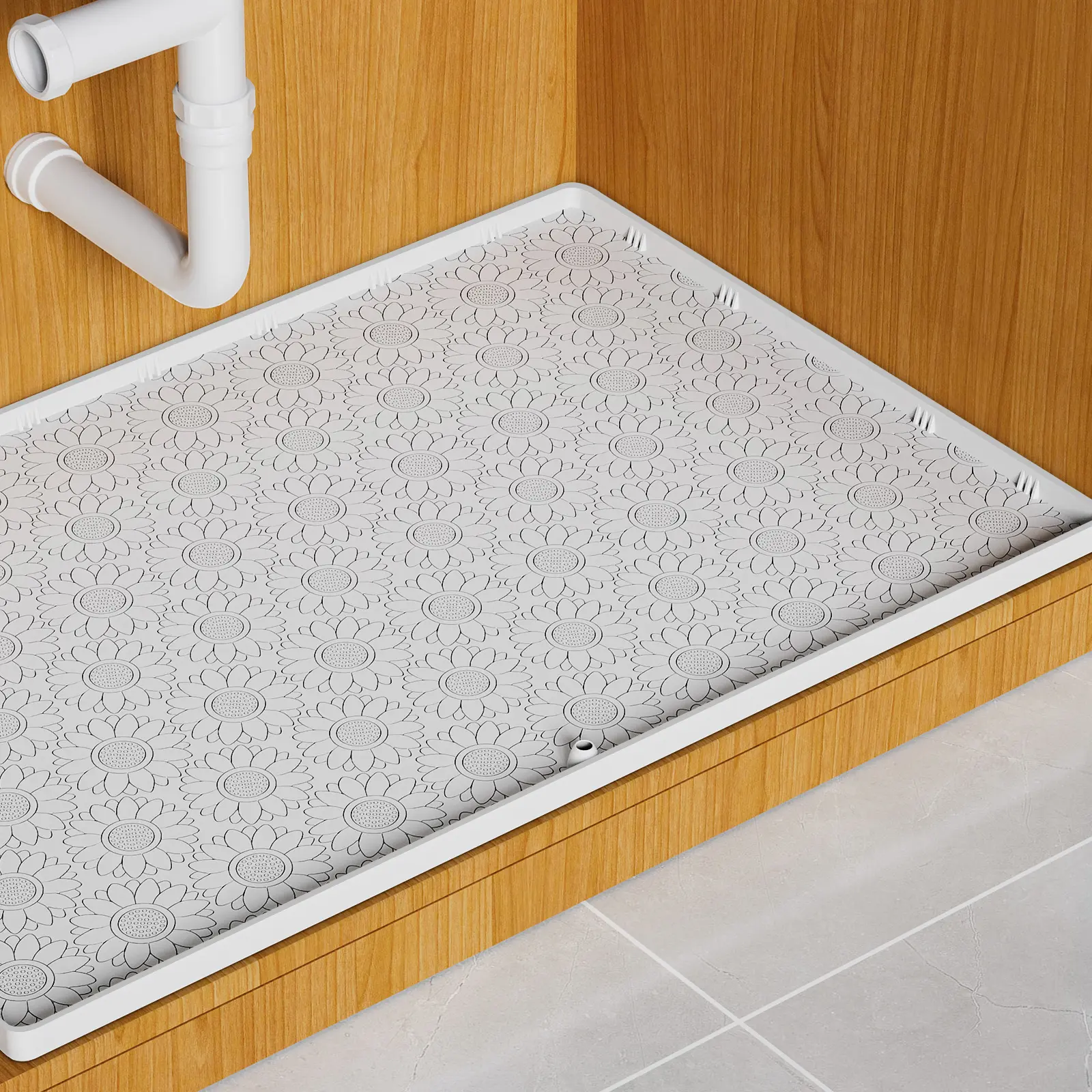 Sink Mat Mats For Cabinet Silicone Waterproof Custom Kitchen 34 X 22 Bathroom Quick Dry Liner Slip Re The Supplier Drying Under