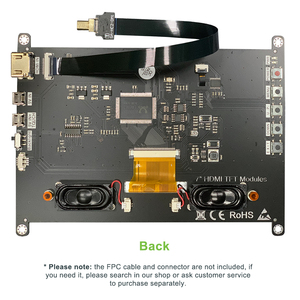 Fabrik kapazitive Berührung FHD 1024 x 600 LCD Erweiterung IPS breit klein 7 Zoll Modul Anzeige HD-MI sekundärer Bildschirm für Raspberry Pi - Product Image 6