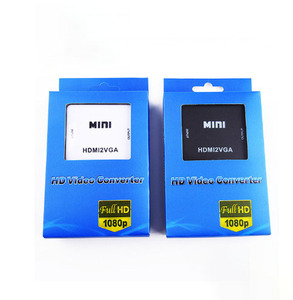 HDMI2VGA Mini HD CVBS <strong>HDMI</strong> to VGA Adapter HD Video Converter with Good Price <strong>HDMI</strong> to VGA - Product Image 5
