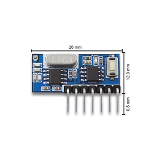 Modulo decodificatore di codice per telecomando Wireless315Mhz 433Mhz RF modulo ricevitore e trasmettitore 7 canali modulo di apprendimento