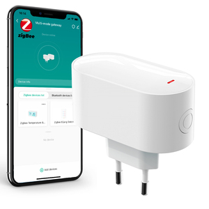 SMATRUL Tuya ZigBee Gateway Hub Plug-in EU Multi-mode ZigBee Gateway Bridge Bluetooth Mesh Hub supporta l'automazione domestica intelligente - Product Image 1