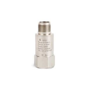 批发0-20毫米/秒振动传感器供应商4-20毫安振动检测传感器 - Product Image 5