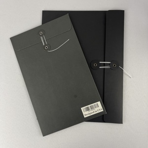 Kraft papier umschlag Vintage Brown Umschlag Taschen mit Knopf und Schnur verschluss für Post Postkarten Rechnungen Einladungen - Product Image 2