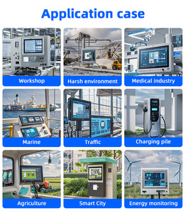 Industrial Monitor with 178&deg; Wide Viewing Angle Moisture Dustproof DP VGA DVI Serial Interface Automatic Screw Vision <strong>Detection</strong> - Product Image 6