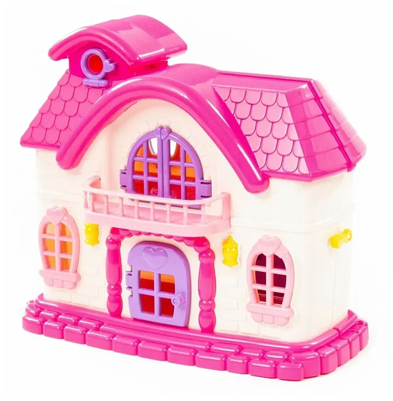 Casa de muñecas de imitación personalizada para niñas, casa de muñecas en miniatura, muebles de juego Diy, venta al por mayor