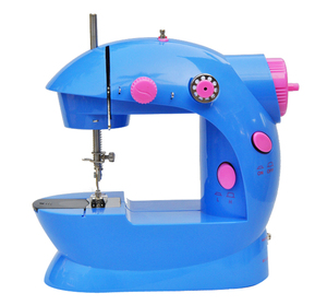 Tiktok Hot Seller Alta Qualidade Handheld Household Máquina De Costura Bolsa Linha Reta Two <span class=keywords><strong>Thread</strong></span> Kit Pedal Night Light