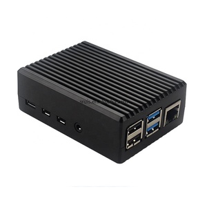 No Noise Aluminum Metal <strong>Case</strong> with high efficient cooling Shell Box <strong>raspberry</strong> <strong>pi</strong> 4 <strong>case</strong> - Product Image 1