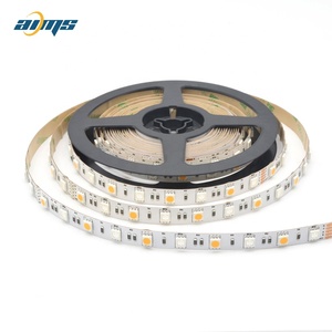 2022新着RGBWLEDストリップライト5M12V 60LED/mIP65防水IRリモート & スマートAPPBTコントロールウォームホワイトピュアホワイト - Product Image 2