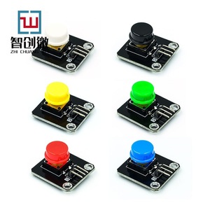 Das Tasten modul berührt sanft den Schalter mit großer Taste. Die Mikrosteuerungs-Schalter taste ist für Arduino Micro Bit geeignet