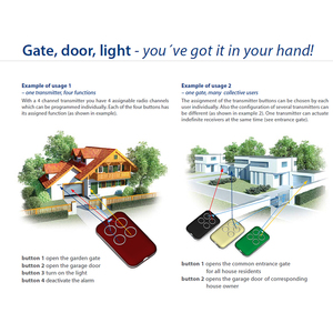YET2130AIO Waterproof RF Multi Frequency 280~868mhz <strong>Remote</strong> <strong>Control</strong> <strong>Duplicator</strong> Garage Door Gate <strong>Rolling</strong> Shutter <strong>Remote</strong> <strong>Control</strong> - Product Image 5