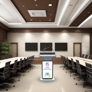 360SPB 15.6英寸数字智能讲台，带教室屏幕和互动会议演示 - Product Image 6