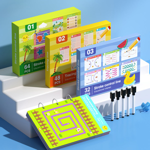 Pencil Control Practice Workbook Learn to Write <strong>Patterns</strong> Lines Shapes Pen Control Tracing Workbook for Kids