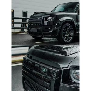 Yükseltme LM tarzı Defender vücut kiti araba dönüşüm Facelift Bodykit geniş vücut kiti için Land Rover Defender 110 2020 - Product Image 6