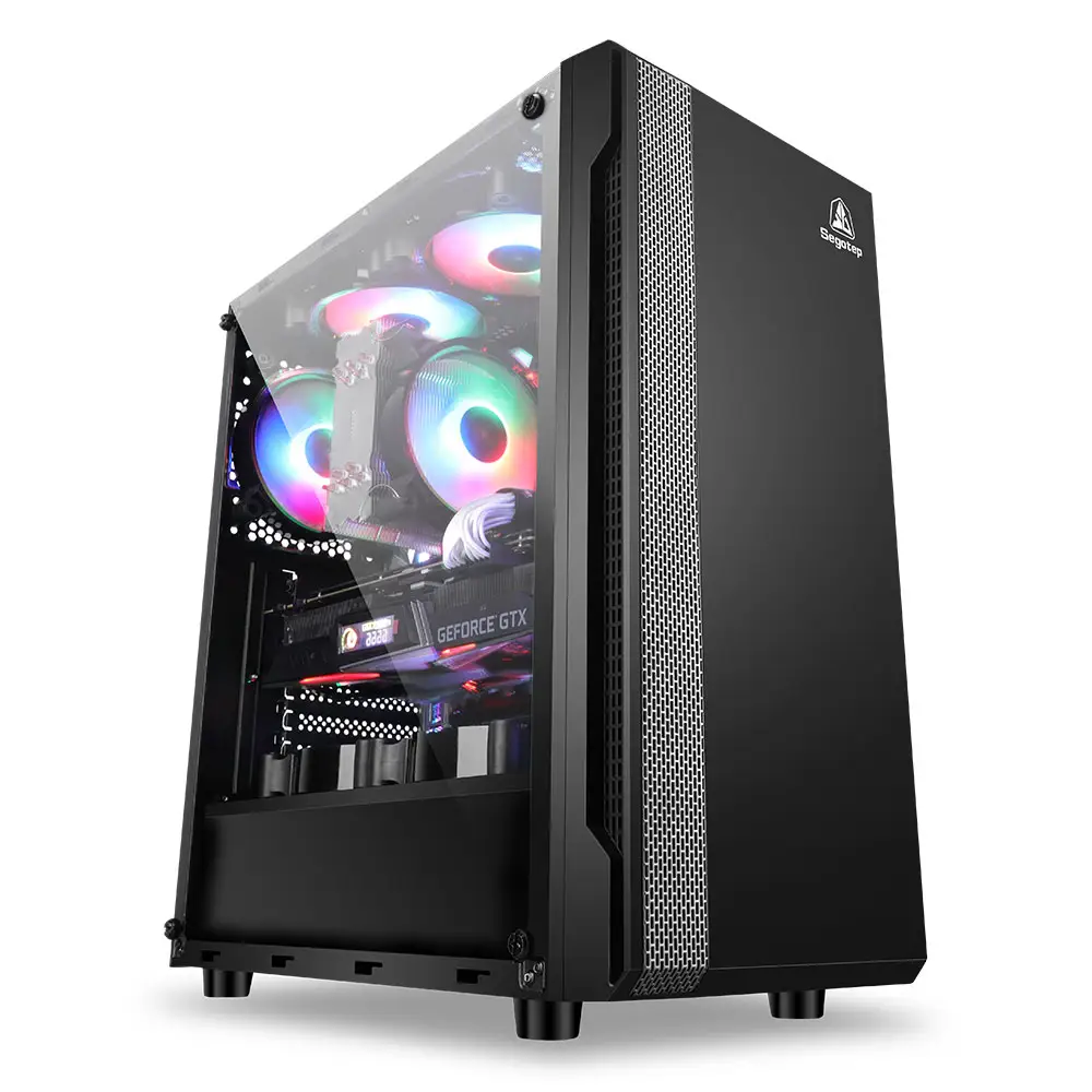 Mejor venta de alta calidad Segotep LingZhi XT Hardware de computadora de juegos de la caja de la PC