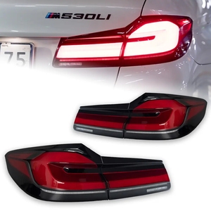 זוג הוביל אורות זנב ההרכבה עבור bmw m5 f90 <span class=keywords><strong>g30</strong></span> g38 525i 530i 535i 540i 2018-2021 מכונית אחורית פנסים