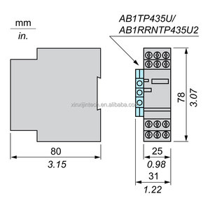 Schnei derアナログコンバータZelio RMC電圧電流DC24v入力0-500v DC/AC出力0-10v 0-20mA 4-20mA RMCA61/L55/N22/V60BD - Product Image 2