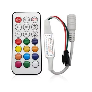 Беспроводной мини-контроллер с 21key RF пульт дистанционного управления Led Mini Dream цветной контроллер для Dream Color Pixel светодиодные полосы