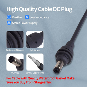 Starlink Mini Gen 3 12V 48V 2A için kablo ile Starlink adaptörü DC erkek tak Tamiya konektörü - Product Image 6
