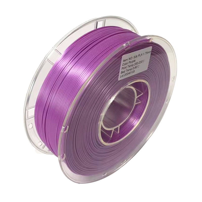 Soie PLA Violet - Poids net 1kg/rouleau