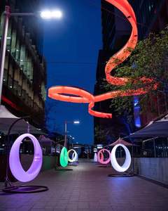 YM Đèn Led Nhiều Màu <span class=keywords><strong>S</strong></span>ắc Ghế Xích Đu Ngoài Trời Giải Trí Phát <span class=keywords><strong>S</strong></span>áng Đèn LED Treo <span class=keywords><strong>S</strong></span>ân Trong Đu Đưa Thay Đổi Màu <span class=keywords><strong>S</strong></span>ắc Chống Nước - Product Image 6