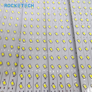 อุปกรณ์เสริมแสงสว่างตามสั่ง0.3M 0.6m 1.2m อะลูมิเนียม PCB LED T5 SMD LED PCB T8 DC36V 54V 2835หลอด5730 SMD LED PCB BOARD - Product Image 3