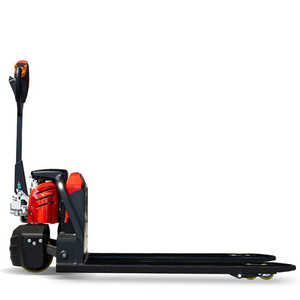 Ayarlanabilir kaldırma çatalları ile 2T 3.5m istifleyici 1.5ton yürüyüş standı tipi elektrikli istifleme istifleme kamyonu - Product Image 3