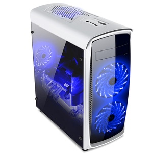 Ruix X7カスタマイズ可能ミッドタワーPCケースユニークなATXデスクトップコンピュータケースゲーム & ワーク用在庫あり - Product Image 4