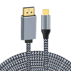 ノートブックをDisplayportのモニターに接続するDP1.4 8K60HzアダプターへのUSB-C