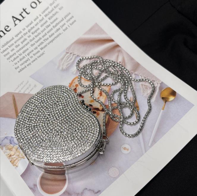 Pomme d'argent petit diamant