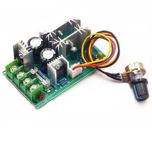 Regulador de motor de CC 12/24/36V módulo de accionamiento de alta potencia controlador PWM 20A regulador controlador de velocidad 48V módulo de accionamiento de alta potencia - Product Image 1