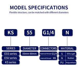 Specialized Robotic Industrial Pneumatic Components for case Opening Machine ESS/ESV Series Flat Vacuum Suction <strong>Cups</strong> - Product Image 5