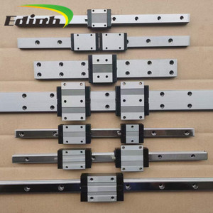Alta precisión HG25 HGR15 HGR20 HGR25 HGR30 HGR 45 HGR65 HGH20C Aluminio Miniatura Riel de guía lineal y carro deslizante de bloque - Product Image 6