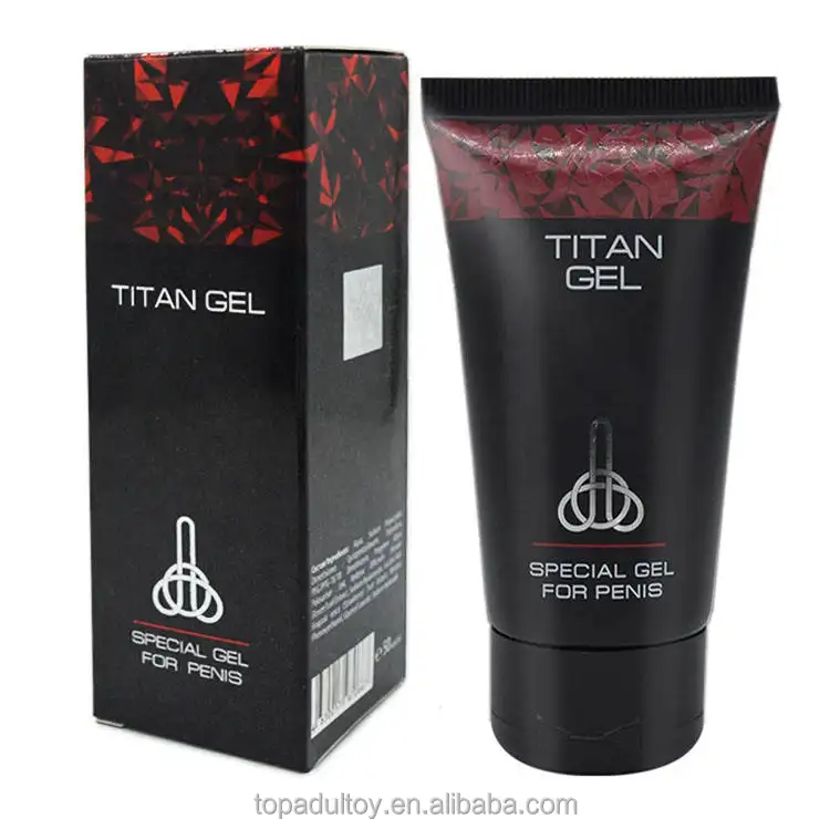 Venta caliente Titan Gel Eficaz Crema de masaje para el pene Aceite de alargamiento de larga duración Gel especial para hombres